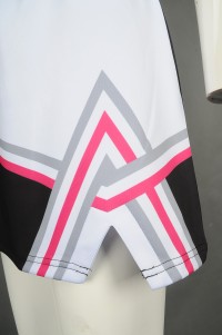 CH194 Make a dress sleeveless cheerleading uniform Fashion cheerleading uniform suit Cheerleading uniform manufacturer glee cheerios uniform  elite cheer uniforms  sparkly cheer uniforms detail view-2